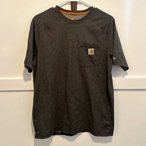 Medium Carhartt Relaxed fit tee Grey/black . Great condition